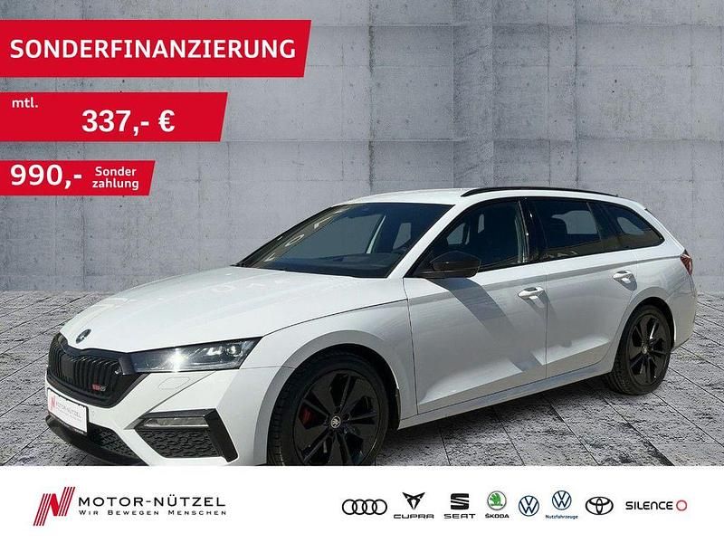 Weiß Gebraucht 2022 Skoda Octavia RS Kombi | 23.950 € (Fairer Preis) - Bild 1/4