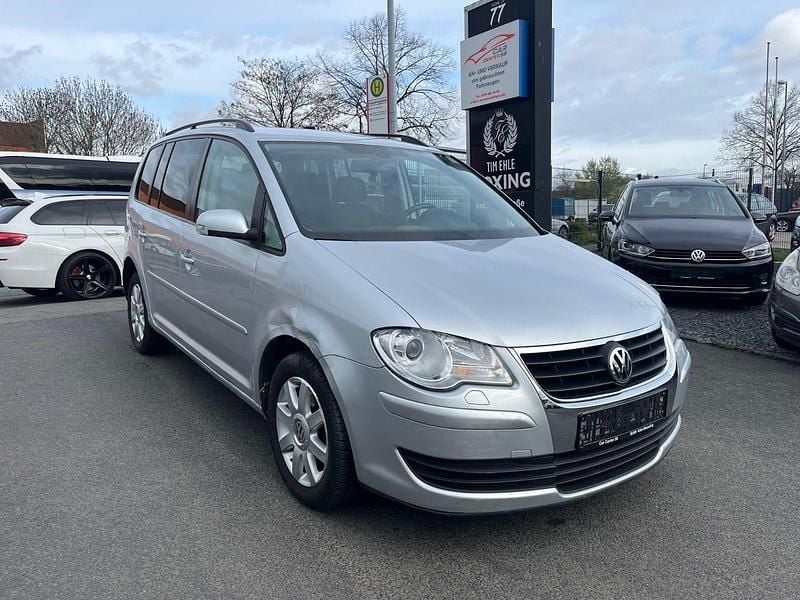 Gebraucht VW Touran 105 PS (77 kW) 2008 Silber Van / Kleinbus