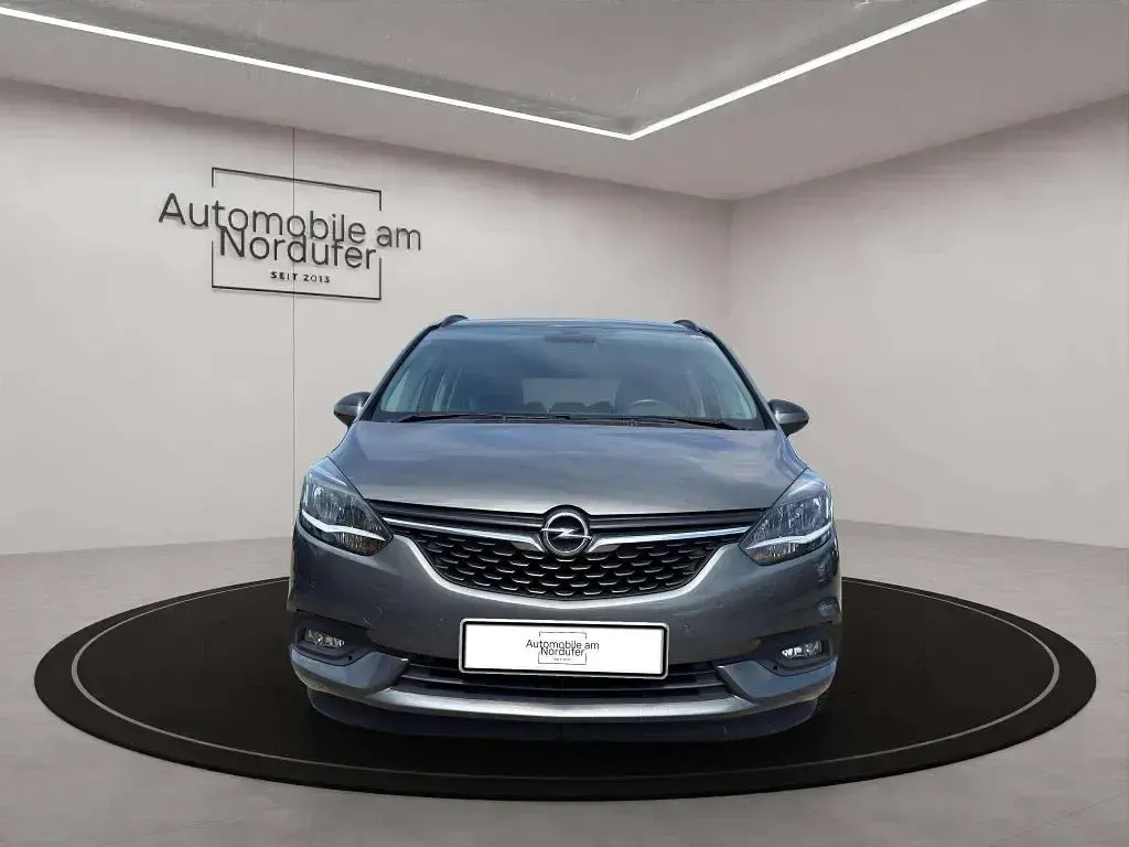 Gebraucht Opel Zafira Tourer Edition 120 PS (88 kW) 2018 Quarz grau Van / Kleinbus