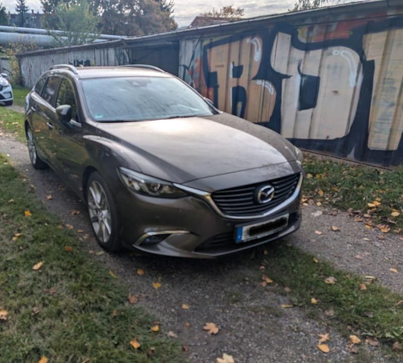 Gebraucht Mazda 6 Nakama 150 PS (110 kW) 2017 Grau Kombi