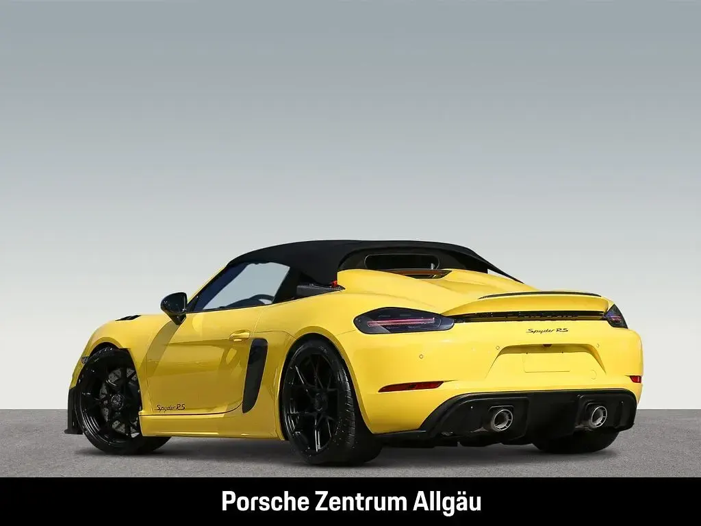 Neu Porsche 718 Spyder RS 500 PS (367 kW) 2026 Gelb Cabrio