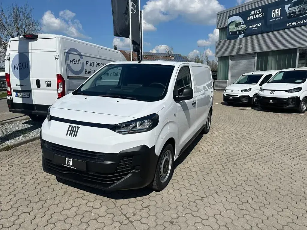 Gebraucht Fiat e-Scudo L2 75 kWh 100 kW (136 PS) 2026 Weiss gelato weiss Van / Kleinbus