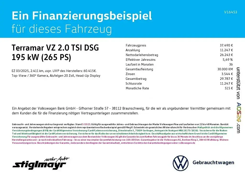 Gebraucht Cupra Terramar VZ 265 PS (194 kW) 2025 Graphene grau SUV