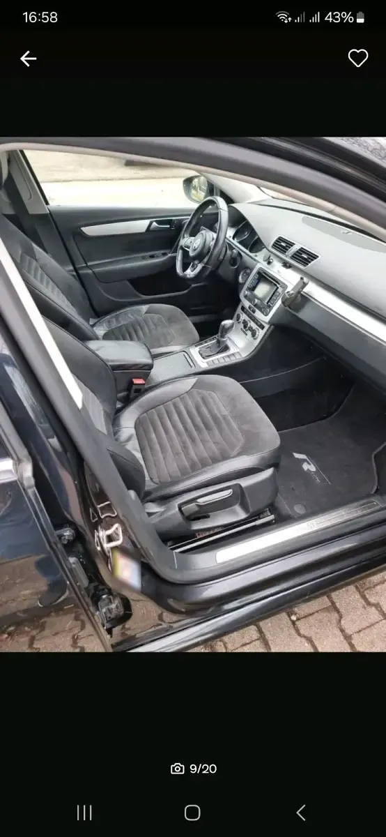 Gebraucht VW Passat R-line 2013 Schwarz Kombi
