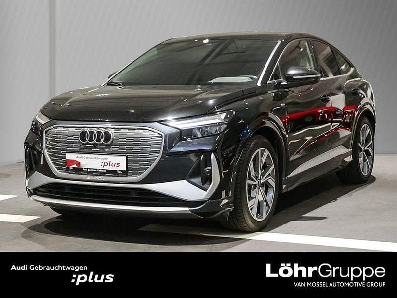 Mythosschwarz metallic Gebraucht 2022 Audi Q4 Sportback e-tron Ambiente SUV | 27.980 € (Guter Preis) - Bild 1/4