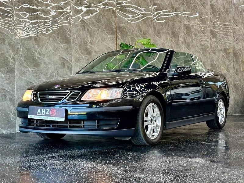 Schwarz Gebraucht 2005 Saab 9-3 Cabriolet Linear Cabrio | 3.950 € (Guter Preis) - Bild 1/4