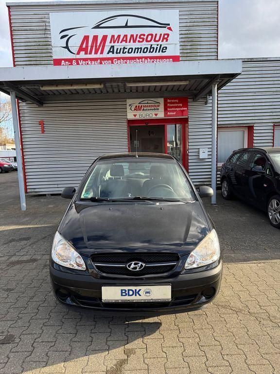 Gebraucht Hyundai Getz Basis 67 PS (49 kW) 2008 Schwarz Kleinwagen
