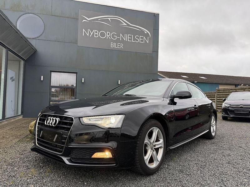 Gebraucht Audi A5 Sportback S-Line 177 PS (130 kW) 2016 Schwarz Kleinwagen