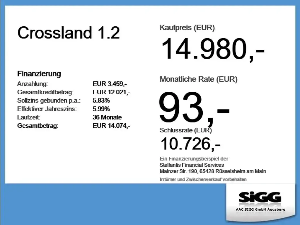 Gebraucht Opel Crossland 131 PS (96 kW) 2022 Schwarz SUV