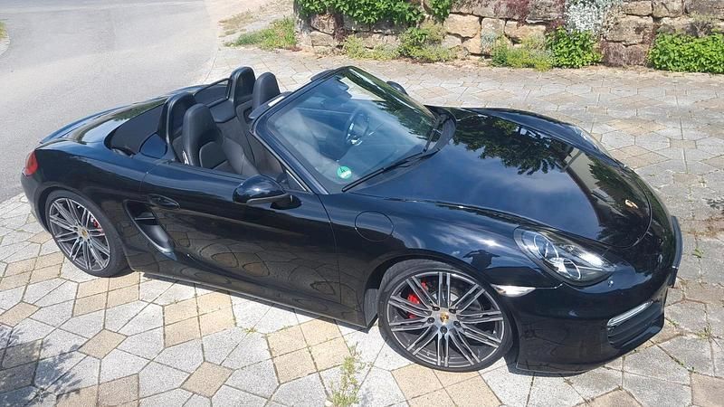 Schwarz Gebraucht 2015 Porsche Boxster S Cabrio | 54.900 € - Bild 1/4