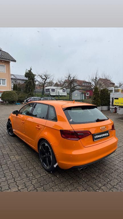 Gebraucht Audi A3 S-Line 184 PS (135 kW) 2014 Orange Limousine
