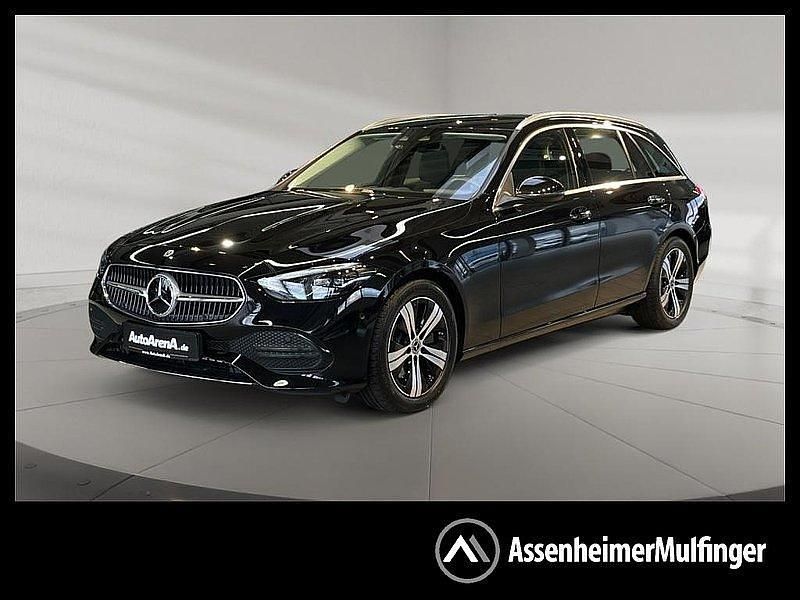 Obsidianschwarz Gebraucht 2024 Mercedes C220 Avantgarde Kombi | 40.923 € (Fairer Preis) - Bild 1/4