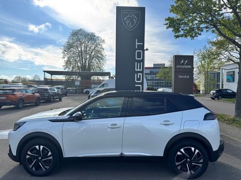 Gebraucht Peugeot e-2008 GT-line 100 kW (136 PS) 2020 Lack weiss perlglänzend/typ au SUV