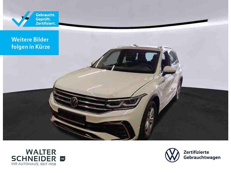 Pure white Gebraucht 2020 VW Tiguan R-line SUV | 34.850 € (Fairer Preis) - Bild 1/1