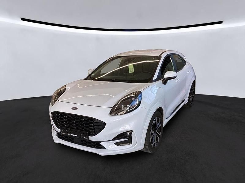 Weiß Gebraucht 2023 Ford Puma Gen-E ST-Line Limousine | 13.490 € (Superpreis) - Bild 1/4