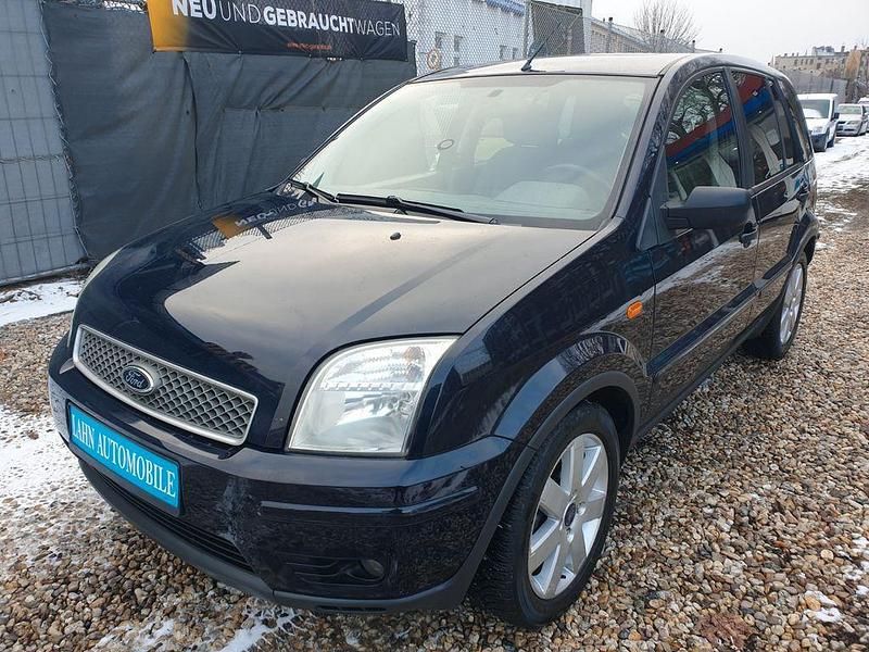 Gebraucht Ford Fusion 101 PS (74 kW) 2005 Blau Kleinwagen