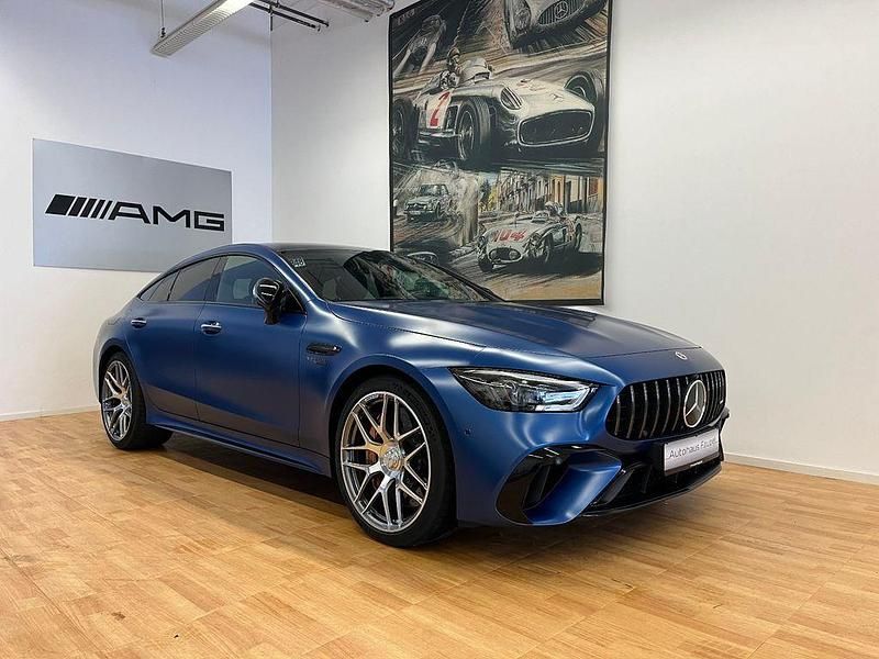 Blau Gebraucht 2023 Mercedes AMG GT63 S E Performance AMG Coupé | 119.000 € - Bild 1/4