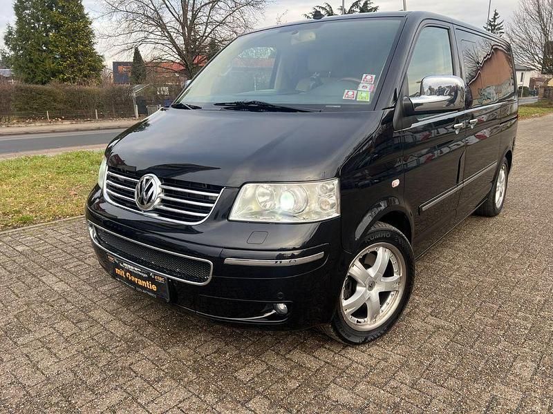 Schwarz Gebraucht 2008 VW Multivan Highline Van | 15.800 € (Superpreis) - Bild 1/4