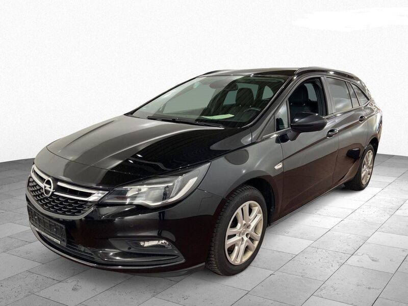Schwarz Gebraucht 2018 Opel Astra Edition Kombi | 9.999 € (Fairer Preis) - Bild 1/4