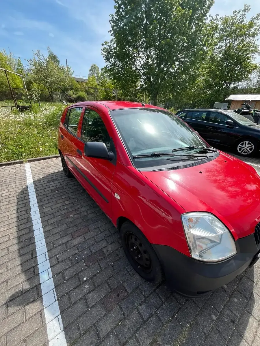 Gebraucht Kia Picanto 65 PS (47 kW) 2005 Rot Kleinwagen