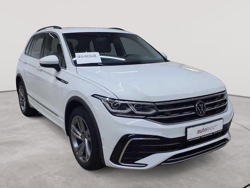 Pure white Gebraucht 2022 VW Tiguan R-line SUV | 24.690 € (Fairer Preis) - Bild 1/4
