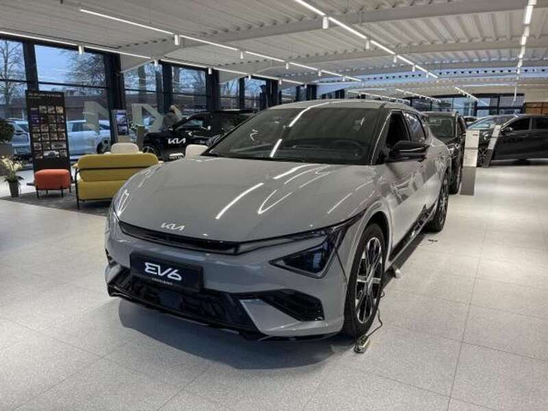 Grau (wolfgrau metallic) Neu 2025 Kia EV6 GT-Line SUV | 67.240 € - Bild 1/4