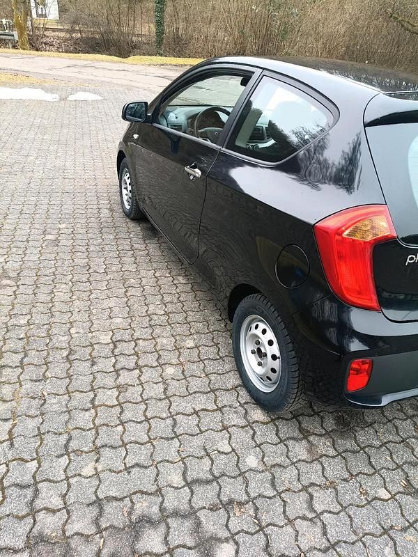 Gebraucht Kia Picanto 69 PS (50 kW) 2011 Schwarz Kleinwagen