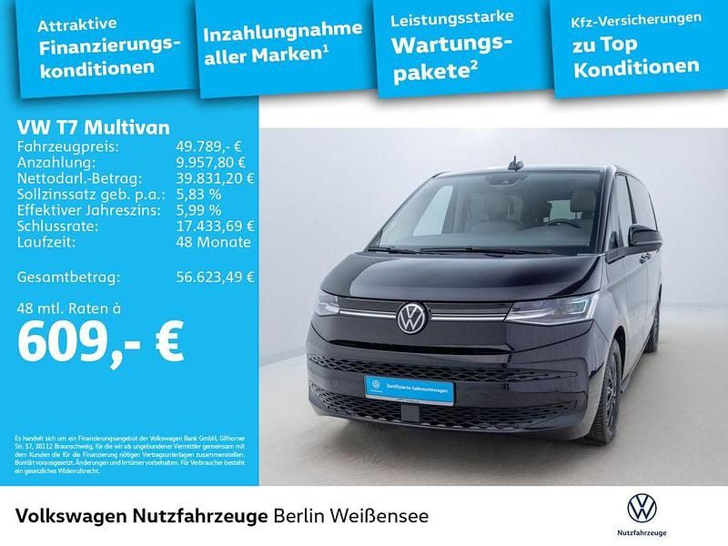 Gebraucht VW Multivan Life 204 PS (150 kW) 2023 Deep black perleffekt Van