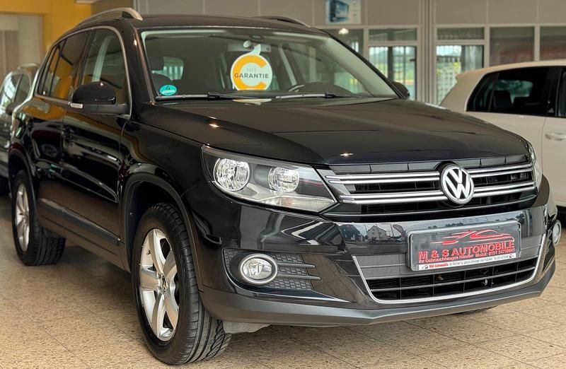 Gebraucht VW Tiguan 122 PS (89 kW) 2012 Schwarz SUV