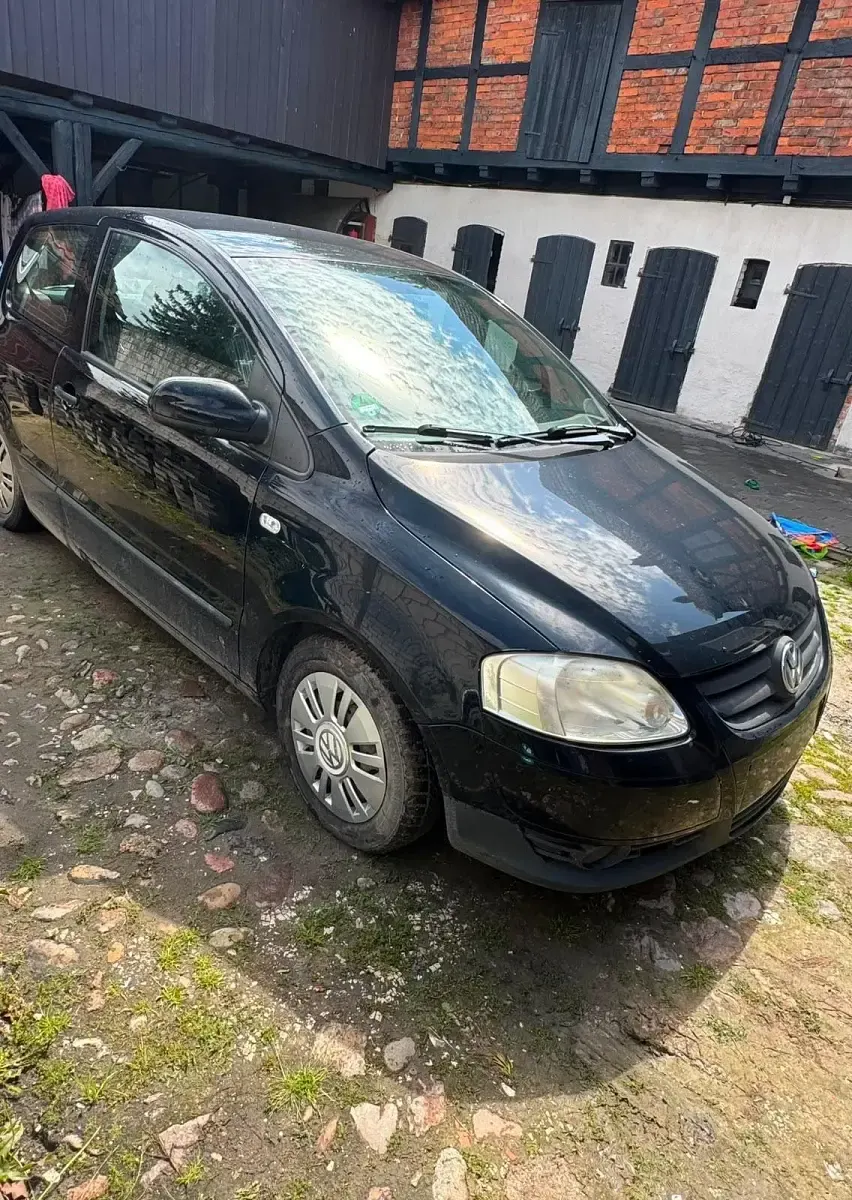 Gebraucht VW Fox 2005 Schwarz Kleinwagen