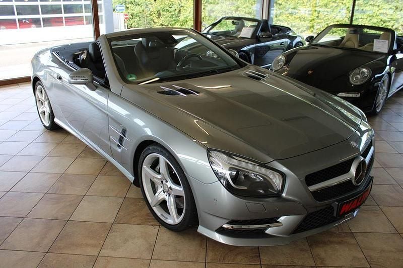 Silber Gebraucht 2012 Mercedes SL350 AMG Cabrio | 34.999 € (Guter Preis) - Bild 1/4