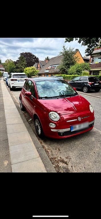 Rot Gebraucht 2009 Fiat 500 Lounge Kleinwagen | 3.899 € (Guter Preis) - Bild 1/4