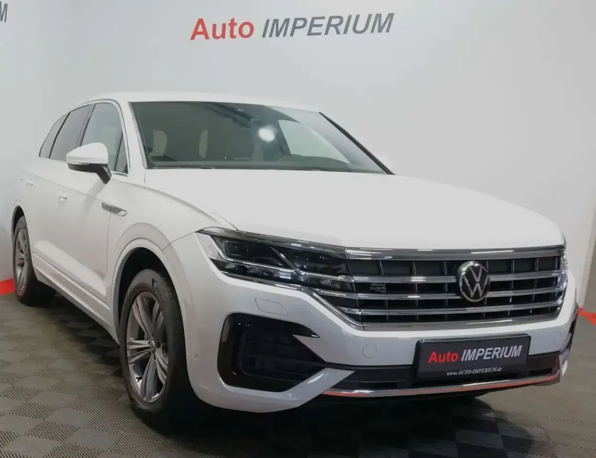 Gebraucht VW Touareg R-line 231 PS (169 kW) 2021 Weiß SUV