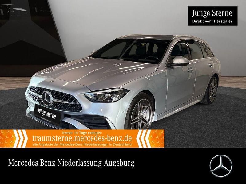 Silber Gebraucht 2021 Mercedes C300 AMG Limousine | 33.490 € (Guter Preis) - Bild 1/3