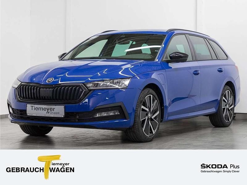 Blau Gebraucht 2022 Skoda Octavia Kombi | 21.860 € (Superpreis) - Bild 1/4