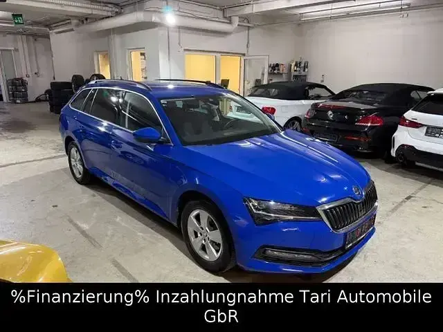 Gebraucht Skoda Superb Ambition 190 PS (139 kW) 2020 Energy blau (sonderlackierung) Kombi