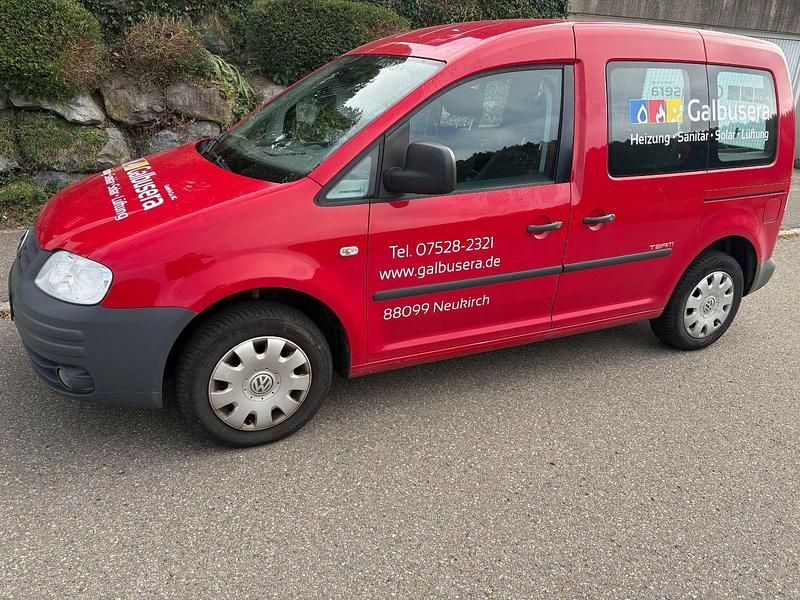 Rot Gebraucht 2010 VW Caddy Team Van / Kleinbus | 3.200 € (Superpreis) - Bild 1/4