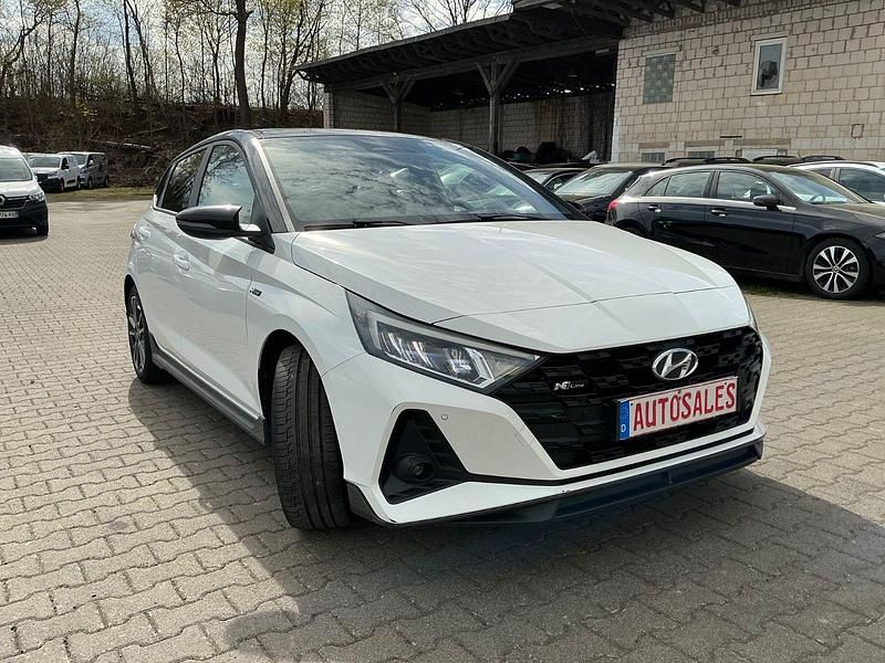 Gebraucht Hyundai i20 N Line 101 PS (74 kW) 2022 Weiß Kleinwagen