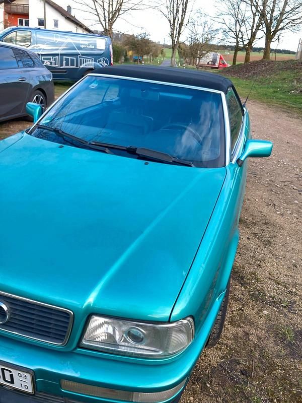 Gebraucht Audi Cabriolet 150 PS (110 kW) 1996 Grün Cabrio