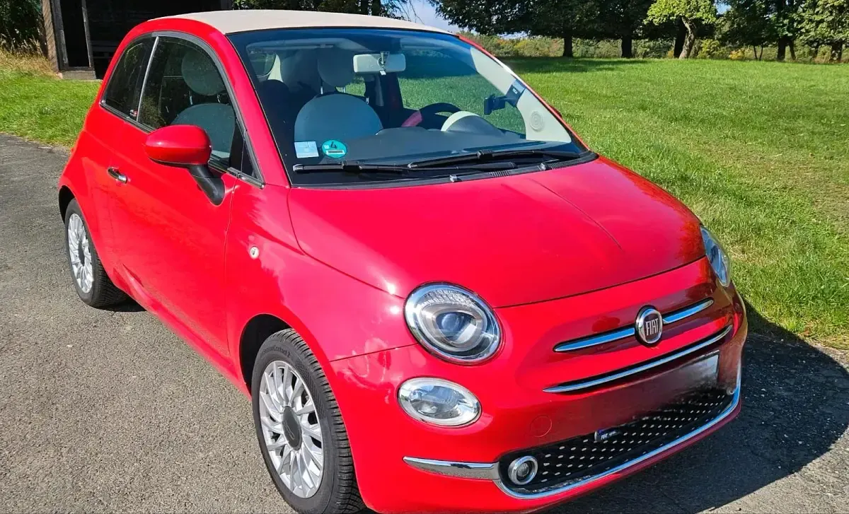 Gebraucht Fiat 500C Lounge 69 PS (50 kW) 2015 Rot Cabrio