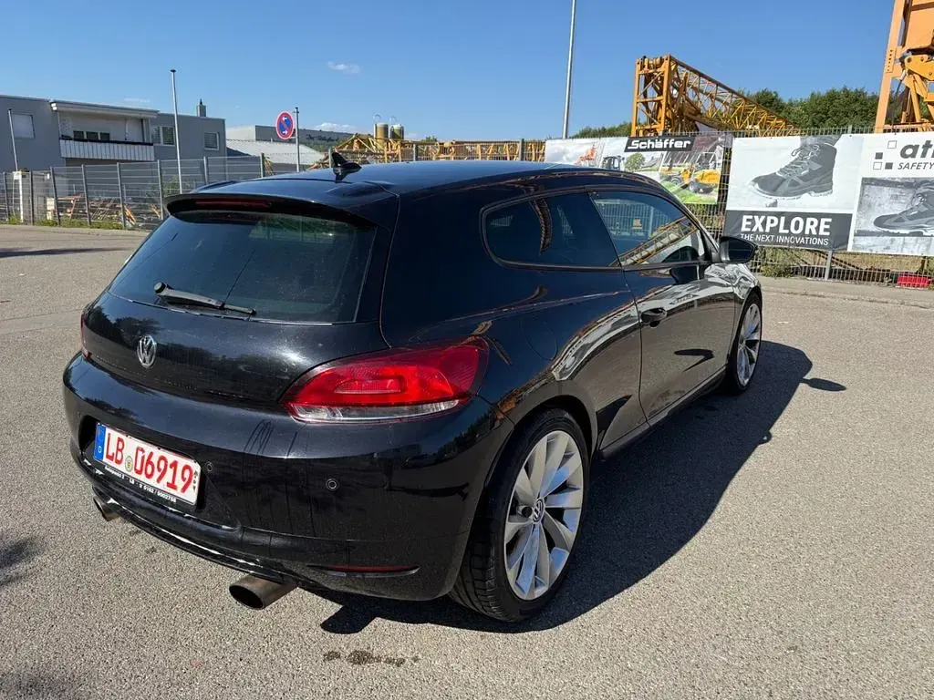 Gebraucht VW Scirocco 200 PS (147 kW) 2008 Schwarz