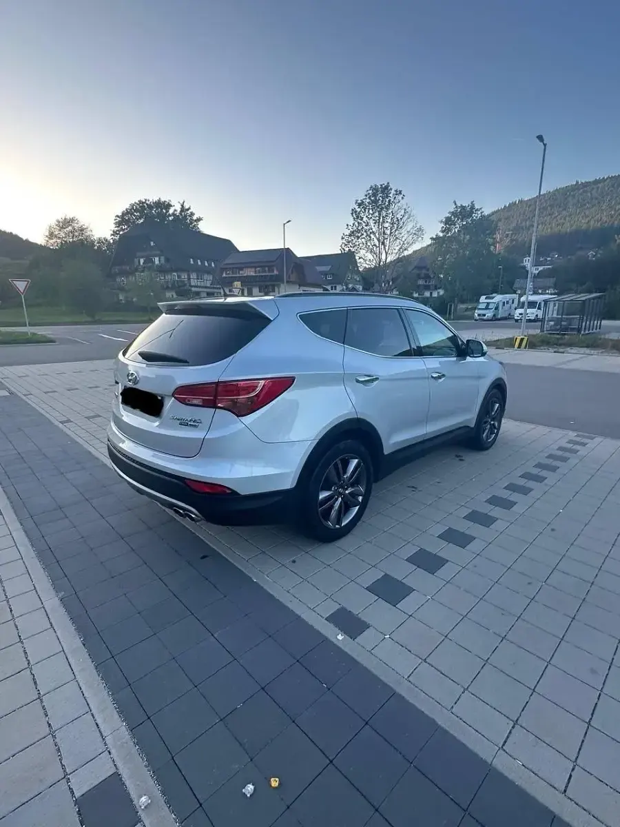 Gebraucht Hyundai Santa Fe Premium 197 PS (144 kW) 2015 Silber SUV