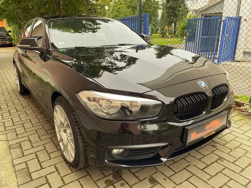 Gebraucht BMW 116 Advantage 109 PS (80 kW) 2015 Schwarz Kleinwagen