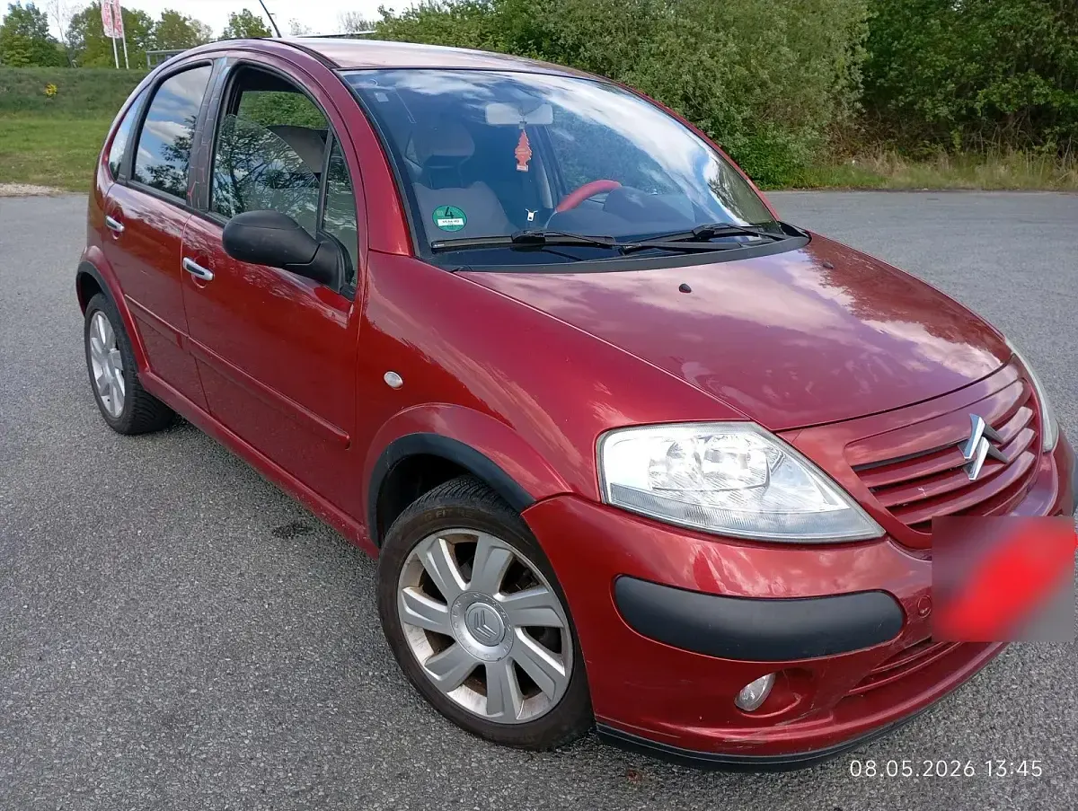Gebraucht Citroën C3 109 PS (80 kW) 2002 Rot Kleinwagen