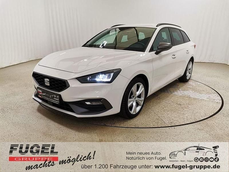 Gebraucht Seat Leon ST FR 150 PS (110 kW) 2021 "candy" weiss Kombi