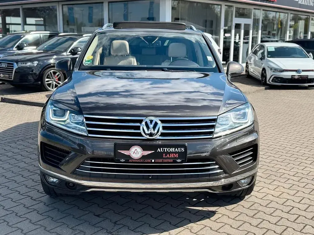 Gebraucht VW Touareg Terrain Tech 262 PS (192 kW) 2014 Black oak brown SUV