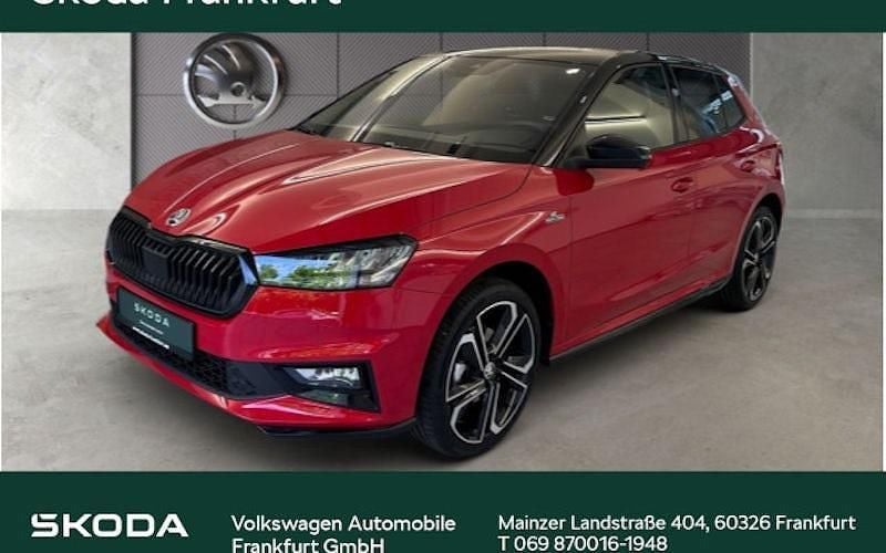 Rot Neu 2025 Skoda Fabia Monte Carlo Limousine | 24.980 € (Fairer Preis) - Bild 1/4
