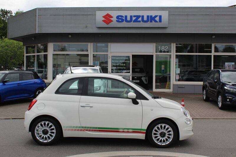 Weiß Gebraucht 2017 Fiat 500 Kleinwagen | 8.950 € (Fairer Preis) - Bild 1/4