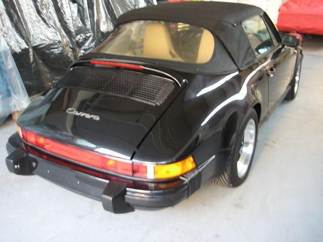 Gebraucht Porsche 911 Carrera Cabriolet 231 PS (169 kW) 1988 Schwarz metallic Cabrio
