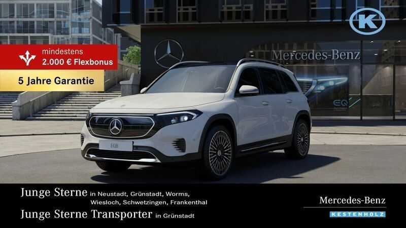 Unilack polarweiß Gebraucht 2023 Mercedes EQB350 Progressive SUV | 40.770 € (Teuer) - Bild 1/4